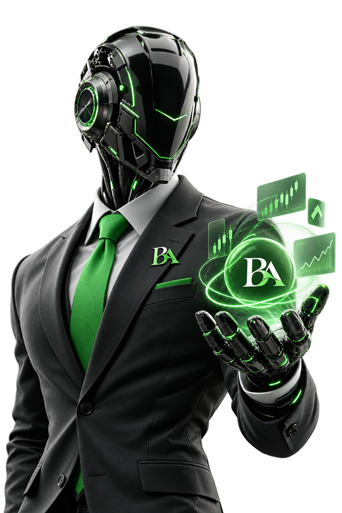 BestAccuracy Autonomous AI Robot Mascot